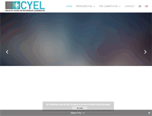 Tablet Screenshot of cyel.lu